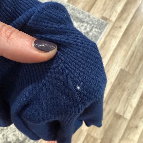 Shop TALULAH Navy Blue novi Lounge Set oversized - Picture 4 of 5